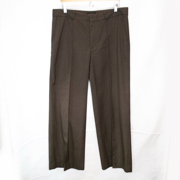 Elegant Brown Women's Trousers - Picture 2 of 6